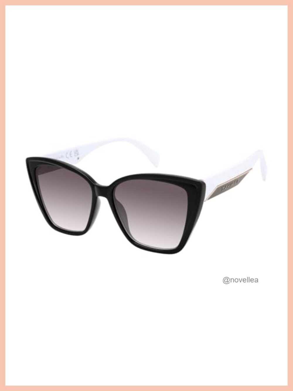 Tahari Plastic Cat Eye Sunglasses Women UVA UVB Protection